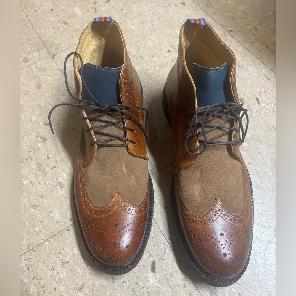 Classic Robert Graham Windsor Leather Lace Up boots